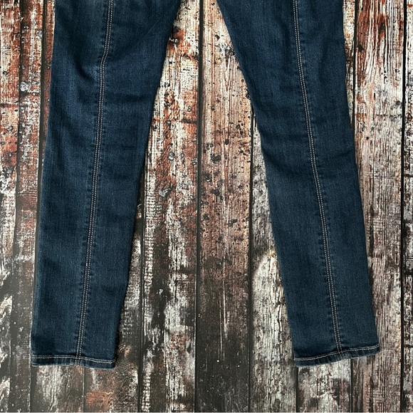 M. Rena Stretch Denim Distressed Skinny Jeans - Picture 5 of 6